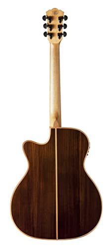 Washburn Comfort Deluxe 25 Series 6 String Acoustic-Electric Guitar, Right, Natural (WCG25SCE-O)