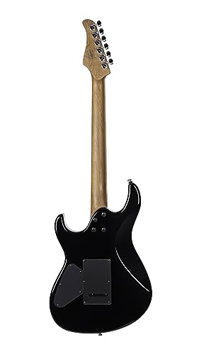 Cort 6 String Electric Guitar, Right, Transparent Black Burst (G290FATIITBB)