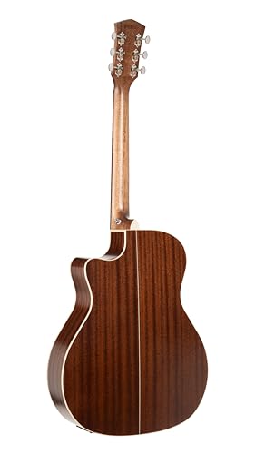 Cort Essence Series ES-GA4 Grand Auditorium Cutaway Acoustic Electric Guitar