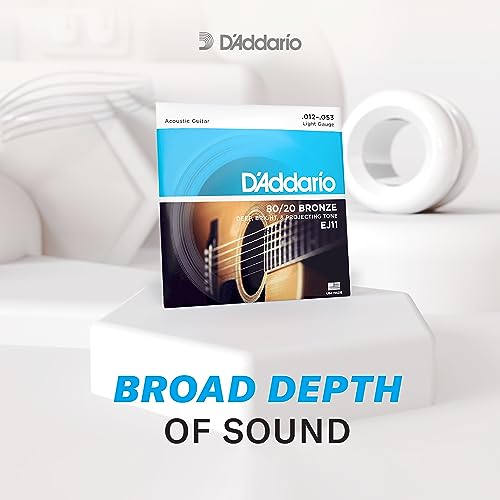 D'Addario EJ10 Bronze Acoustic Guitar Strings