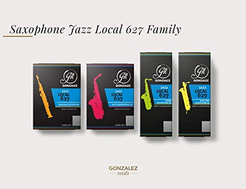 Gonzalez Reeds Local 627 Reeds for Alto Saxophone - 2.5 (10-pack)