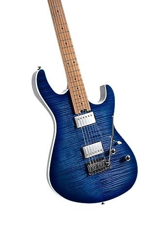 Cort G290 Fat II Electric Guitar, Bright Blue Burst