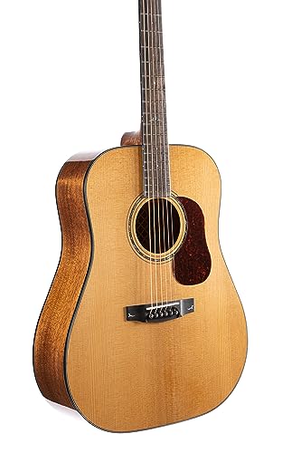 Cort 6 String Acoustic-Electric Guitar, Right, Natural, Full (GOLDD6-A-U)