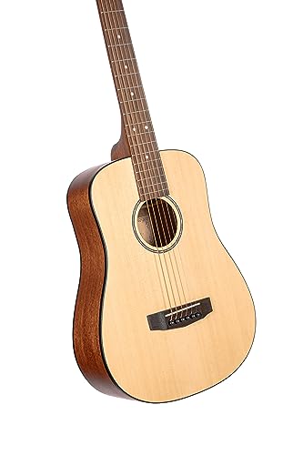 Cort 6 String Acoustic Guitar, Right, Open Pore Natural (ADMINIOP-A-U)