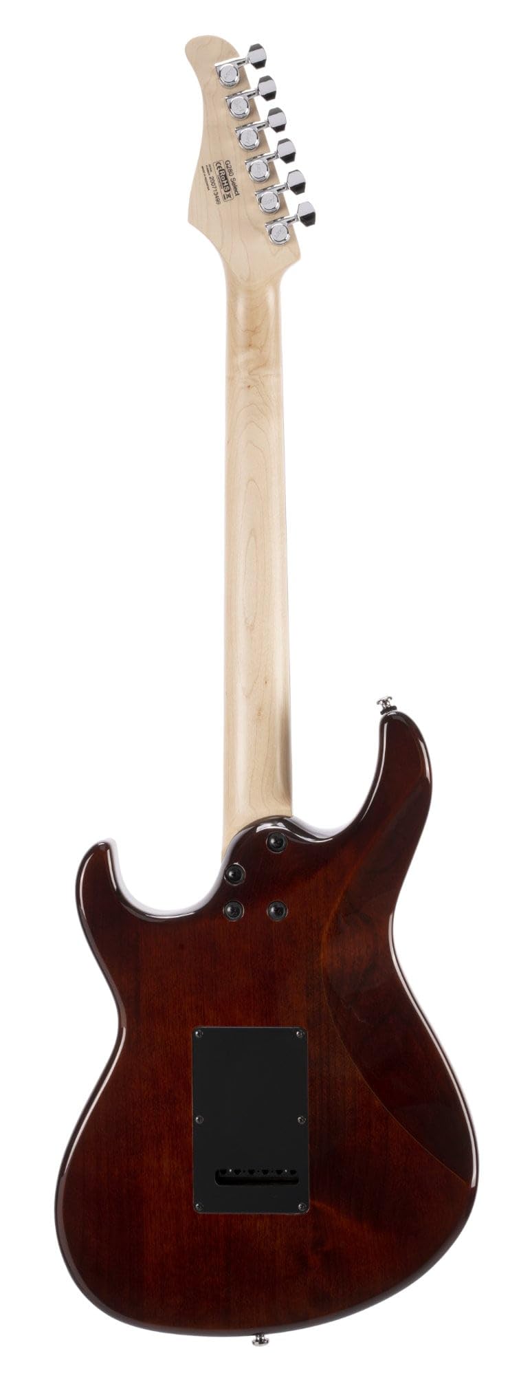 Cort 6 String Solid-Body Electric Guitar, Right, Amber, Full (G280SELECTAM)