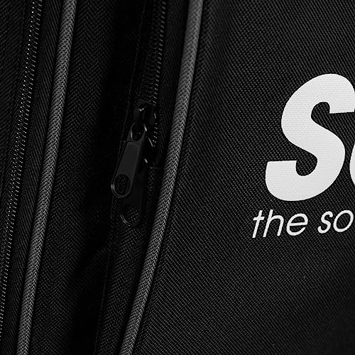 Sela SE 090 Cajon Backpack with Accessory Compartment Suitable for Cajons with Maximum Dimensions 30 x 30 x 50 cm 6 mm Protective Padding