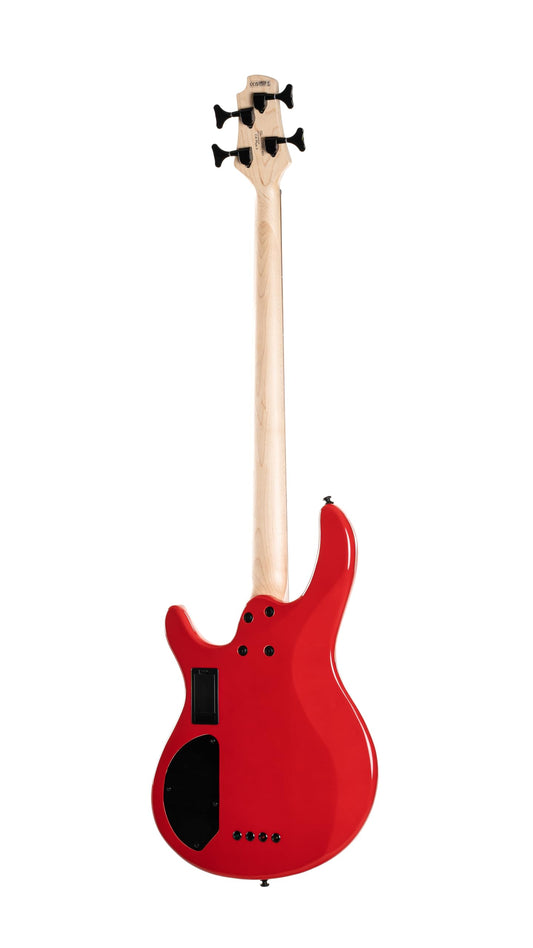 Cort Artisan Series C4 Deluxe 4-String Bass Candy Red
