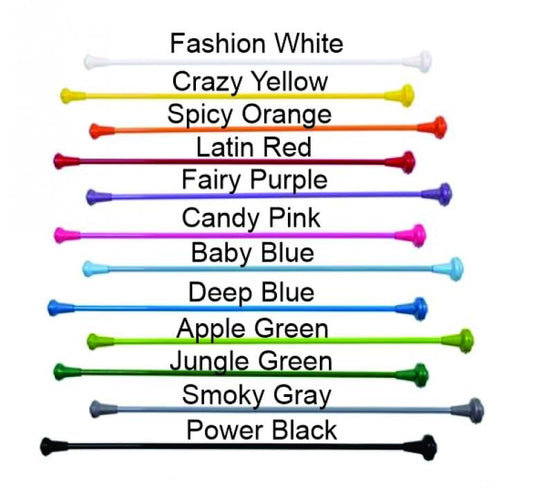 Kamalon Crazy Yellow Colored Batons 33" inch Twirling and Marching Sport Baton 7/16" Thicker Shaft MO-TBKM33
