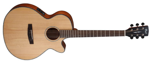 Cort SFX-E Acoustic Guitar String Gauge .012-.053 Natural Wood Satin Finish