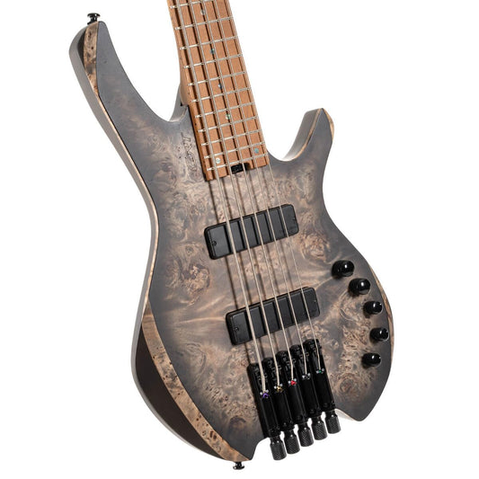 Cort 5-String Headless Space Bass Star Dust Black