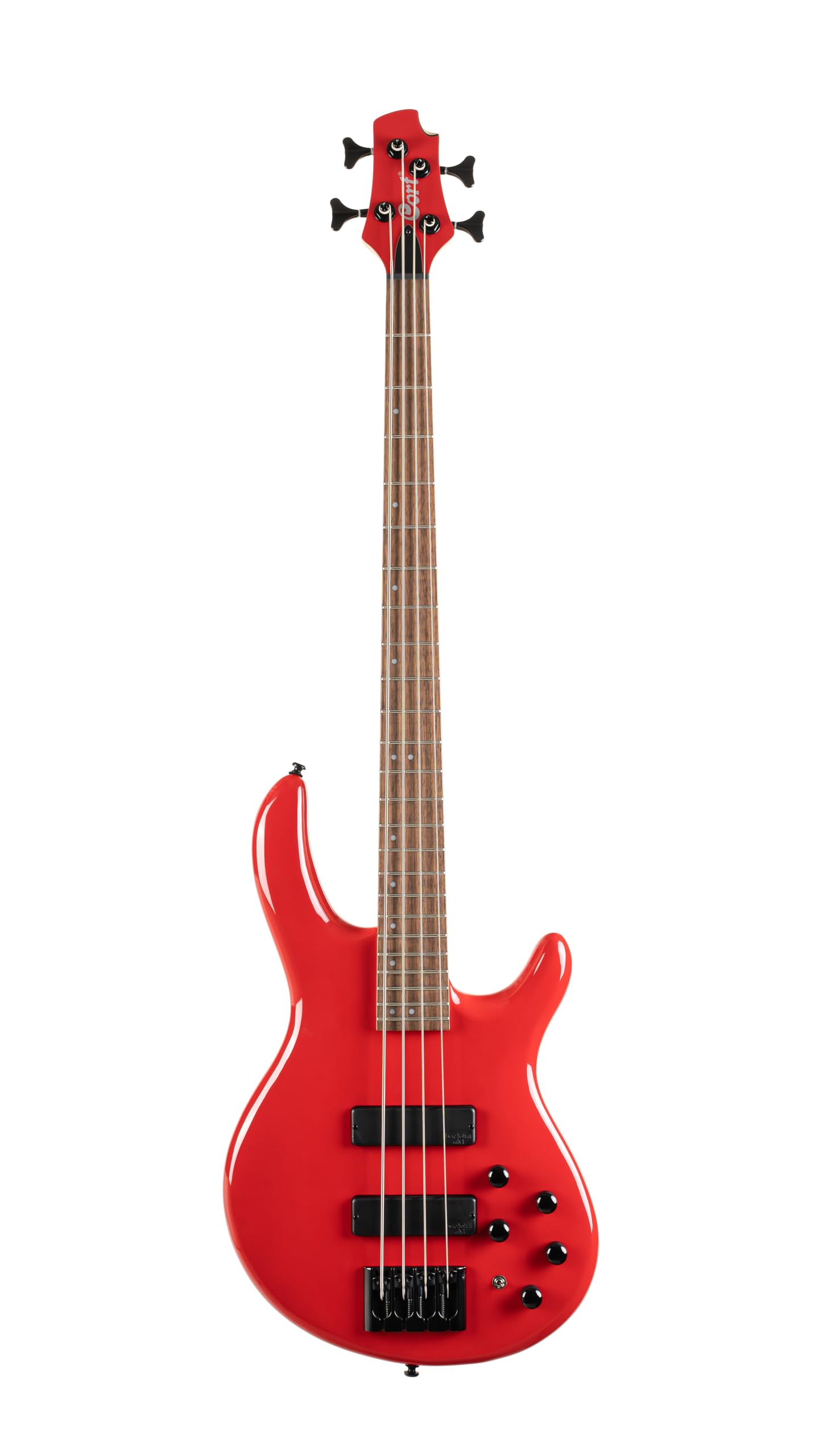 Cort Artisan Series C4 Deluxe 4-String Bass Candy Red