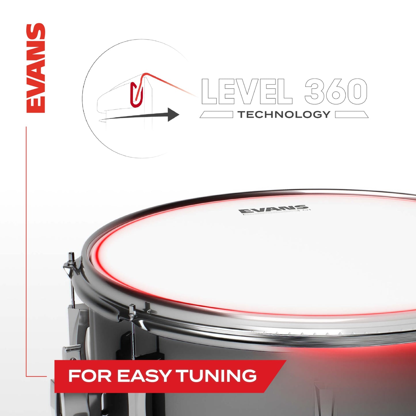Evans G2 Clear Bass Drum Head