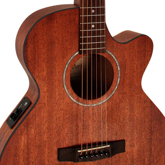 Cort SFX-MEM Electro Acoustic Guitar - Open Pore, Mahogany, SFXMEMOP (SFXMEMOP)