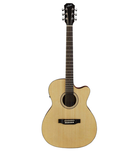 Austin Guitars 6 String Acoustic Bass Guitar, Right (AA25OSEC)