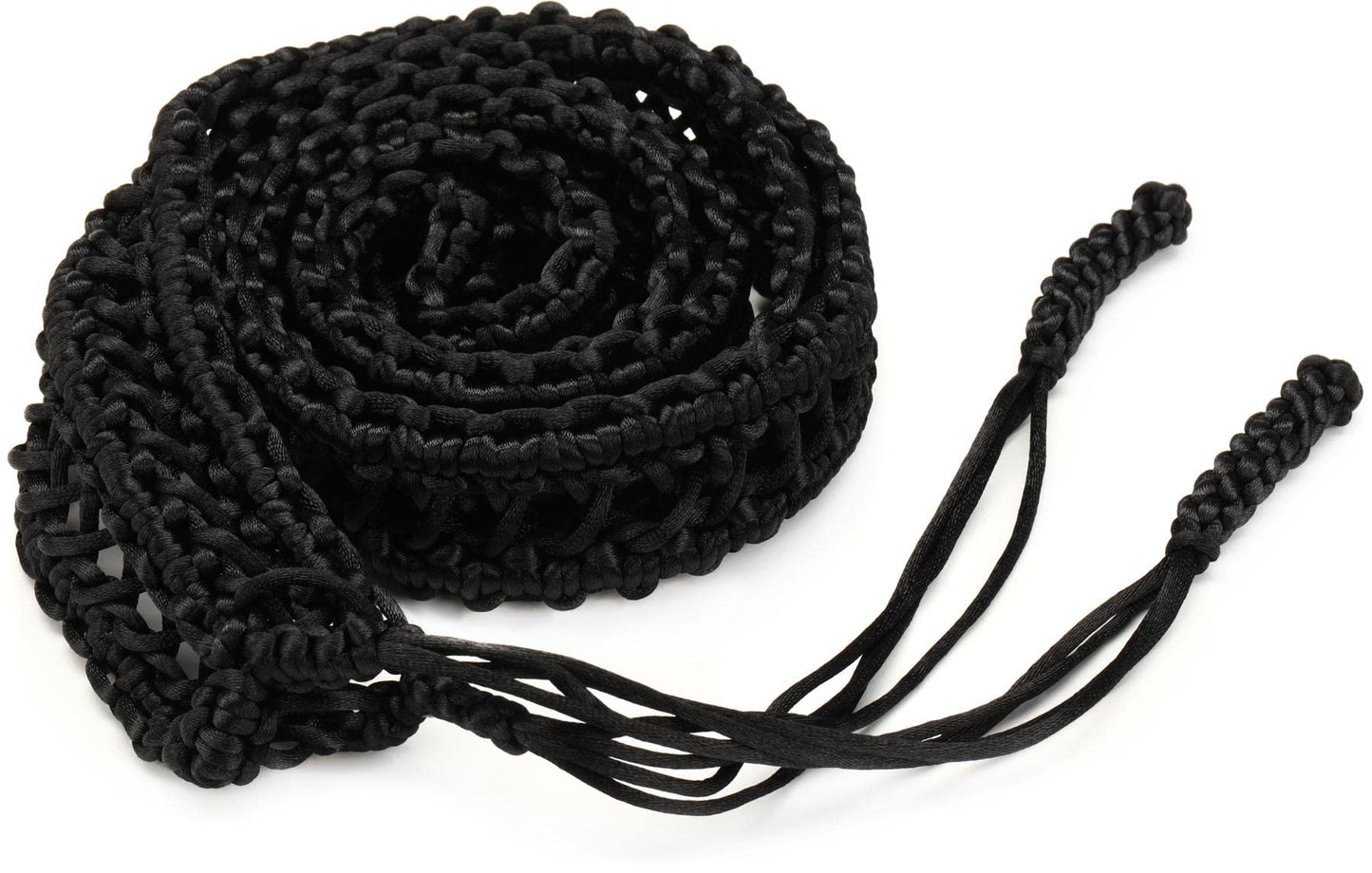 sela Percussion Handpan Hand-Braided Durable Rope, Onyx Black (SE287)