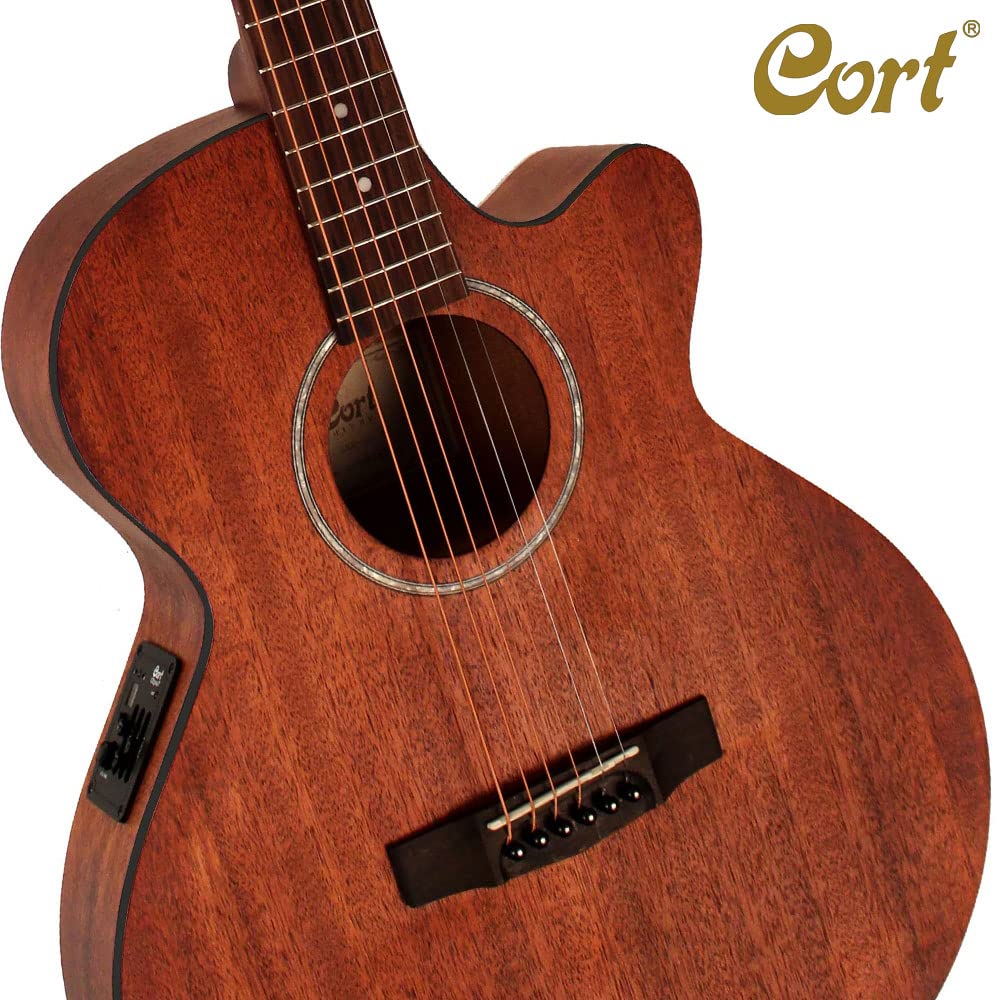 Cort SFX-MEM Electro Acoustic Guitar - Open Pore, Mahogany, SFXMEMOP (SFXMEMOP)