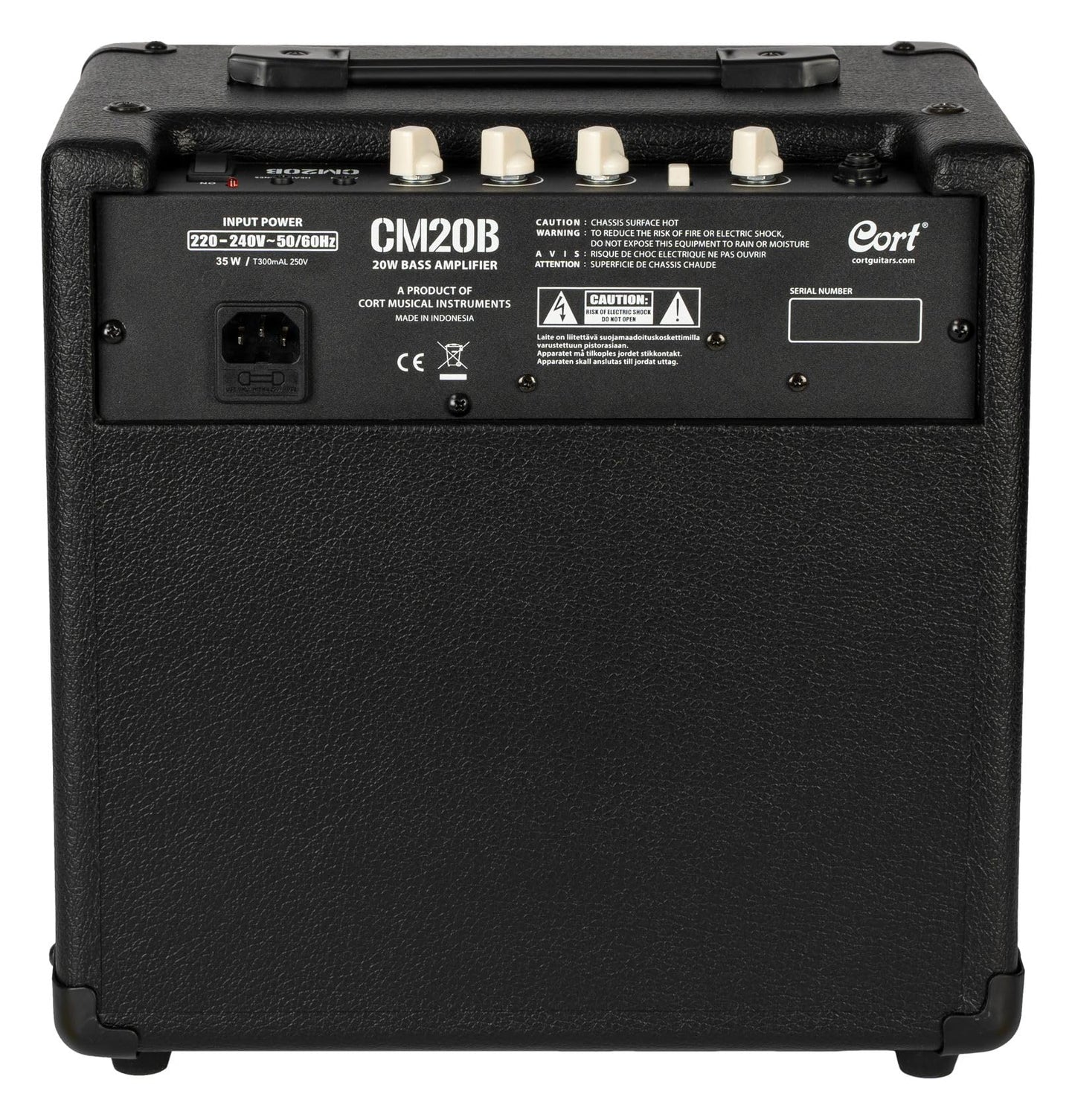 Cort CM20B 20 Watt 1 x 8" Combo Bass Amplifier