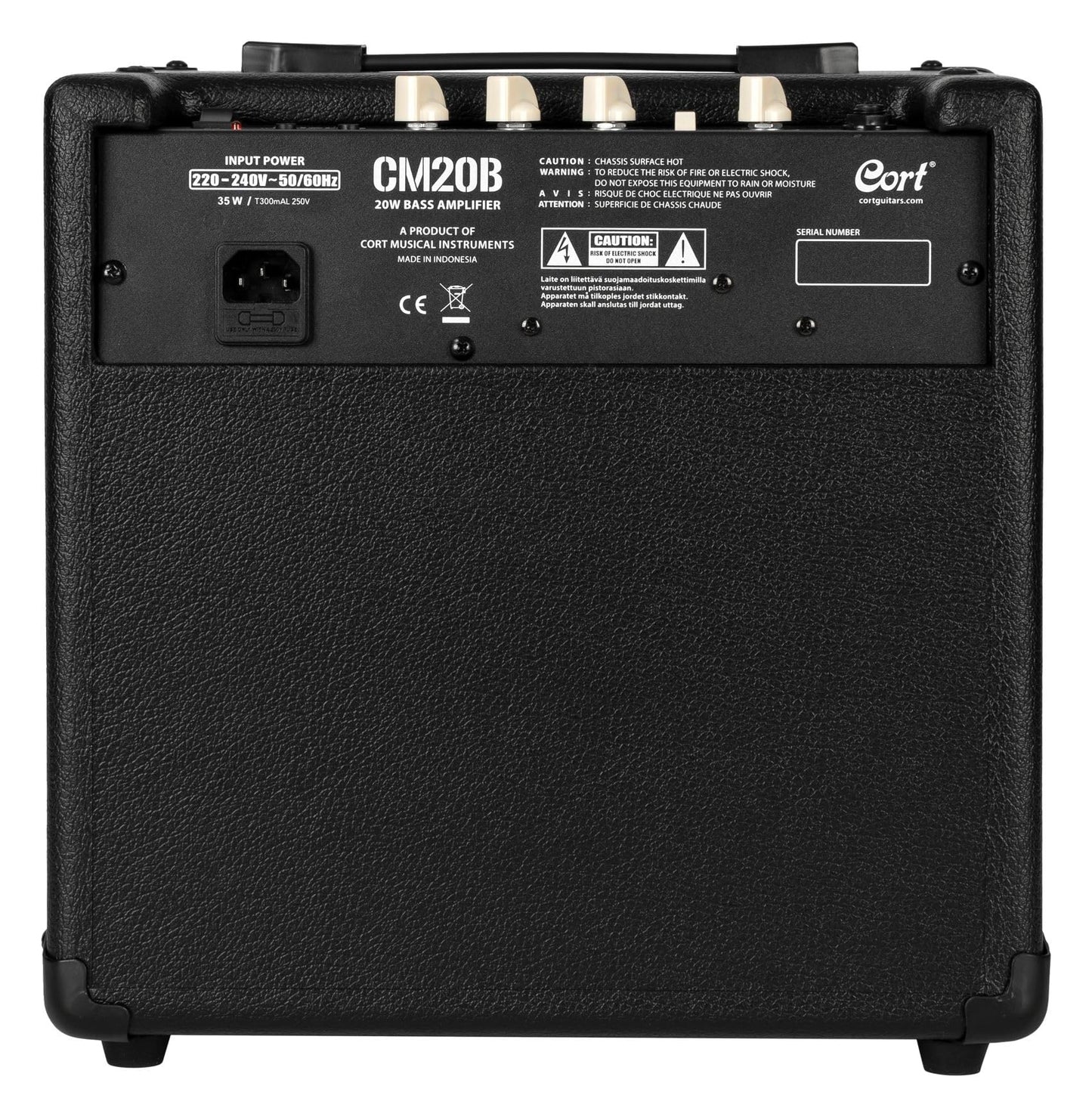 Cort CM20B 20 Watt 1 x 8" Combo Bass Amplifier