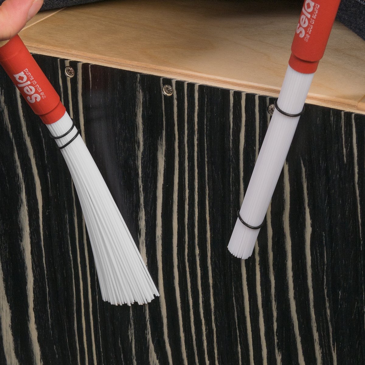 Cajon Brush Pair