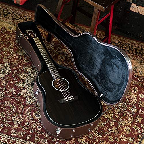 Washburn Deluxe Dreadnought Acoustic Guitar Case (GCDNDLX) Black