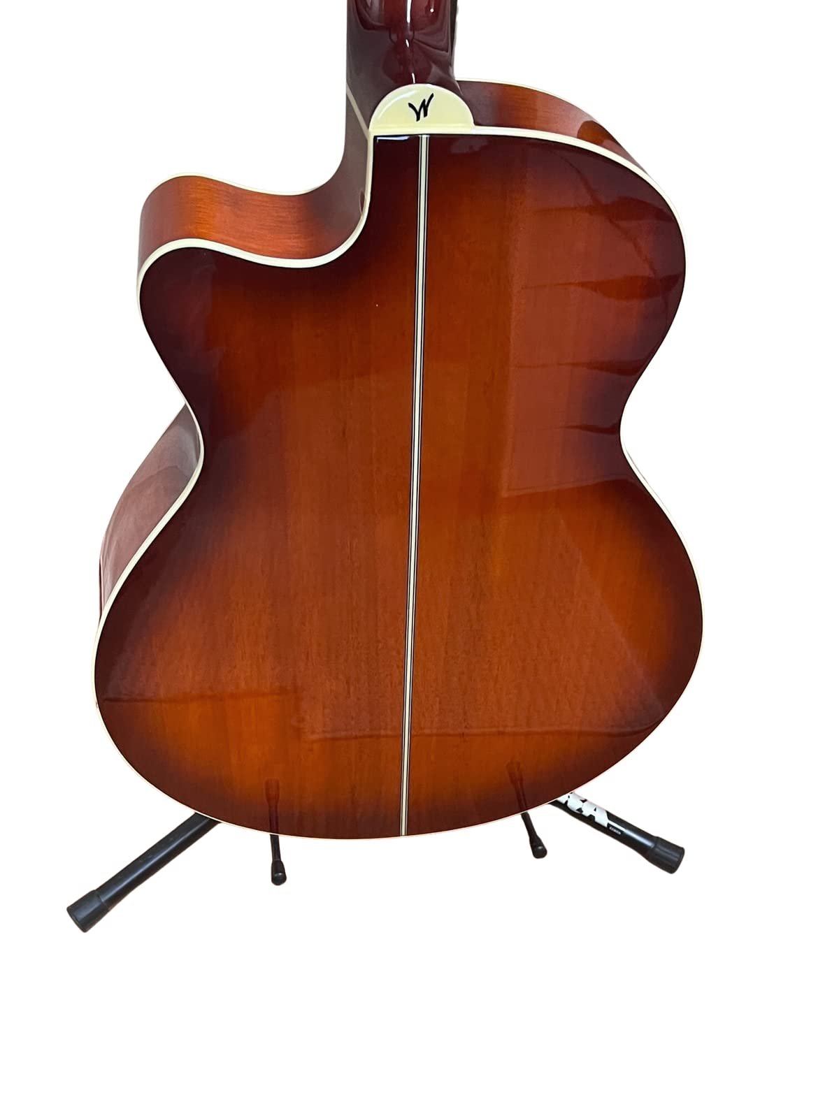 Washburn Festival EA15 Mini Jumbo Cutaway, Acoustic Electric Guitar, Ice Tea Burst