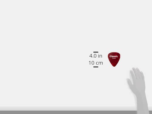 D'Addario Celluloid Guitar Picks - Guitar Accessories - Guitar Picks for Acoustic Guitar, Electric Guitar, Bass Guitar - Natural Feel, Warm Tone