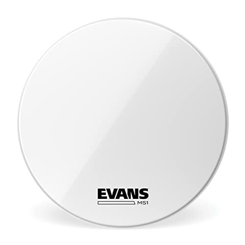 Evans MS1 White Bass Drum Head
