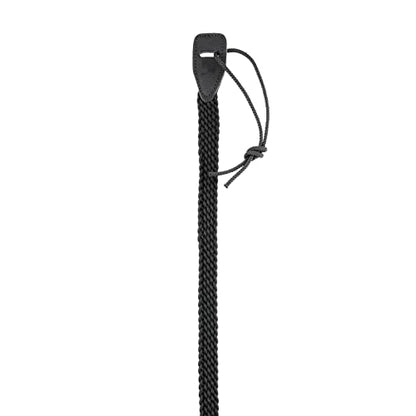 D'Addario Accessories Leather Mandolin Strap - Mandolin Accessories - Cradle Style - Black