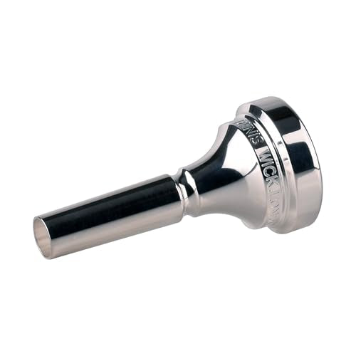 Denis Wick Trombone Classic Mouthpiece Silver Plated | Small Shank Trombone Mouthpiece for Clarity and Warmth | Tenor Trombone Mouthpiece | Great for Trombone Lead Players