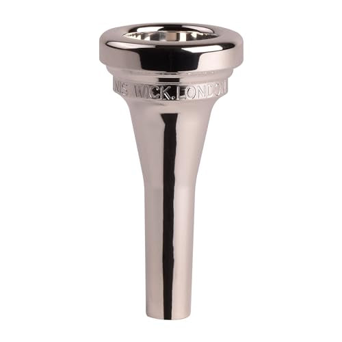 Denis Wick Euphonium S. Mead Mouthpiece Silver Plated | Large Shank Euphonium Mouthpiece | Euphonium Accessories for Enhanced Tone for Euphonium Players