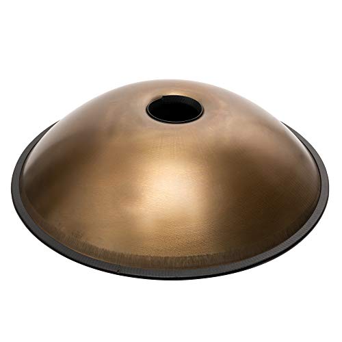 Sela SE Harmony Handpan Stainless Steel with Padded Bag and Cotton Gloves, Steel Drum, Handmade, Percussion Instrument