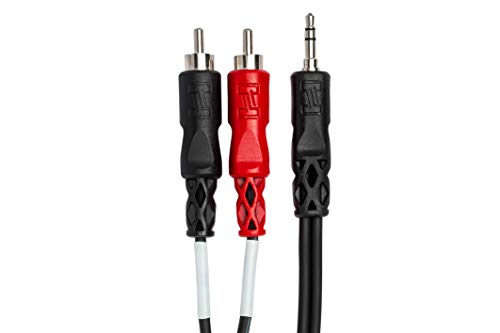 Hosa TRS to Dual RCA Stereo Breakout Cable