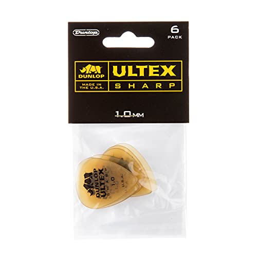 Jim Dunlop 433P73 Dun Ultex Sharp 6Pk