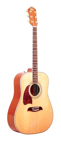 Oscar Schmidt OG2NLH-A-U Left-Handed Dreadnought Acoustic Guitar