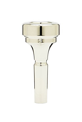 Denis Wick Eb Soprano Cornet Mouthpiece in Silver, Silver