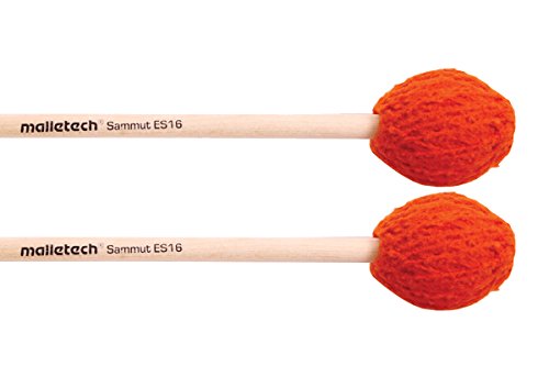 Malletech ES16 Eric Sammut Series Marimba Mallets - Medium to Medium-hard