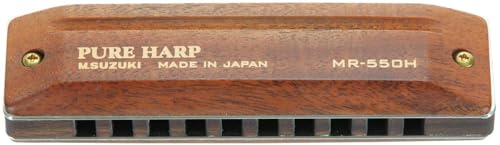 Suzuki Diatonic Harmonica PURE HARP MR-550H