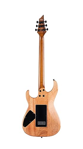 Cort KX Series 700 Evertune Electric Guitar, Open Pore Black