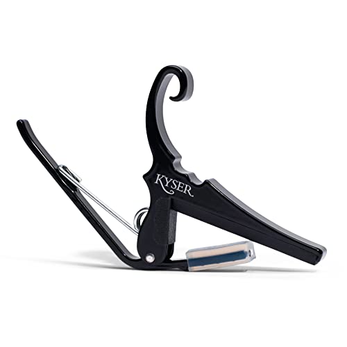 Kyser Musical Products Quick-Change Guitar Capo - For Classical Guitars, Made in USA, Quality, Strong, Lightweight, Quick & Easy Key Changes, Innovative, Perfect Fit