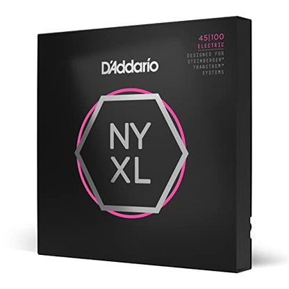 D'Addario NYXLS45100 Nickel Plated Bass Guitar Strings
