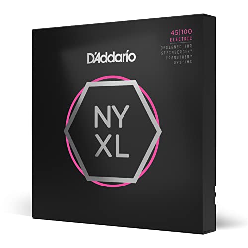 D'Addario NYXLS45100 Nickel Plated Bass Guitar Strings