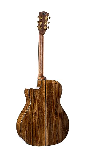 Cort 6 String Acoustic-Electric Guitar, Right, Natural, Full (GOLDA6-BO)