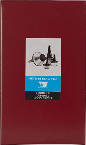 Denis Wick Bass | Aluminum Mute for Bass Trombone | Accessories for Brass Instruments | Metal Mute for Low Tone Register | Straight Mute for Performance
