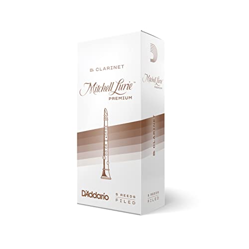 Dâ€™Addario Woodwinds Mitchell Lurie Premium Bb Clarinet Reeds