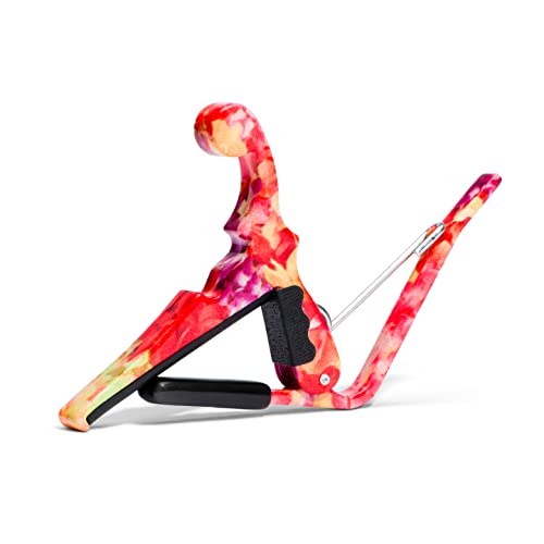 Kyser Musical Products Quick-Change Ukulele Capo - For Ukuleles, Made in USA, Quality, Strong, Lightweight, Quick & Easy Key Changes, Innovative, Portable, Perfect Fit for Ukes