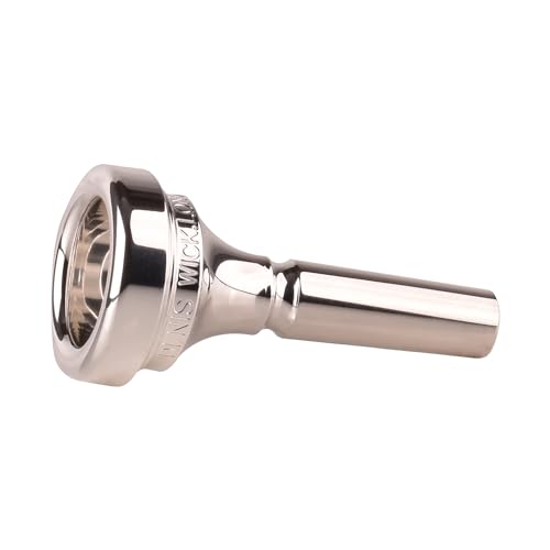 Denis Wick Trombone Classic Mouthpiece Silver Plated | Small Shank Trombone Mouthpiece for Clarity and Warmth | Tenor Trombone Mouthpiece | Great for Trombone Lead Players