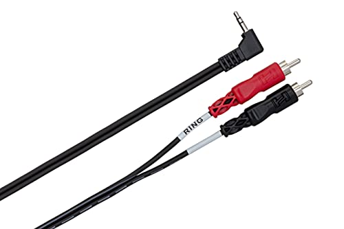 Hosa TRS to Dual RCA Stereo Breakout Cable