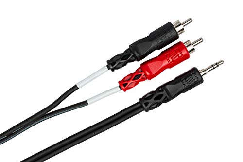 Hosa TRS to Dual RCA Stereo Breakout Cable