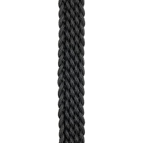 D'Addario Accessories Leather Mandolin Strap - Mandolin Accessories - Cradle Style - Black
