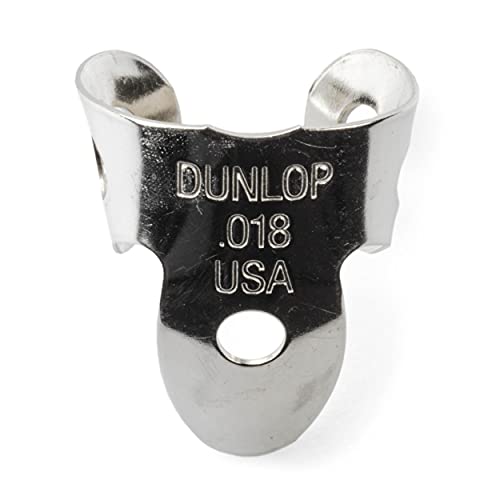 Dunlop Nickel Silver Fingerpick, Tube of 20